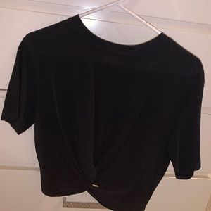 Topshop Cropped Tee